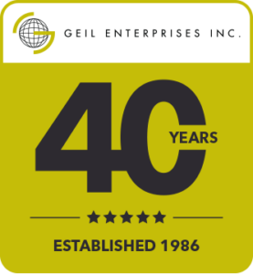 Geil 40th Anniversary Logo